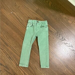 Zara Kids Mint Green Jeans